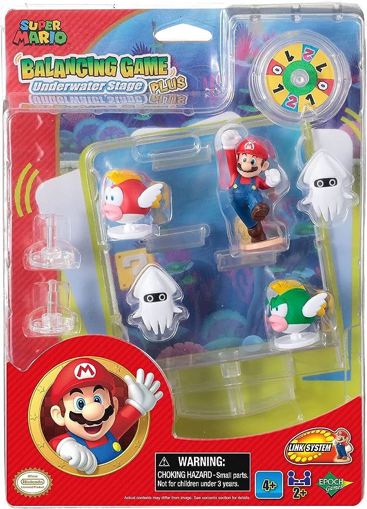 Super Mario Balancing Game Underwater Stage - Pop Culture Theme - Game On