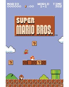 Super Mario Bros - Level 1 - Poster - Game On