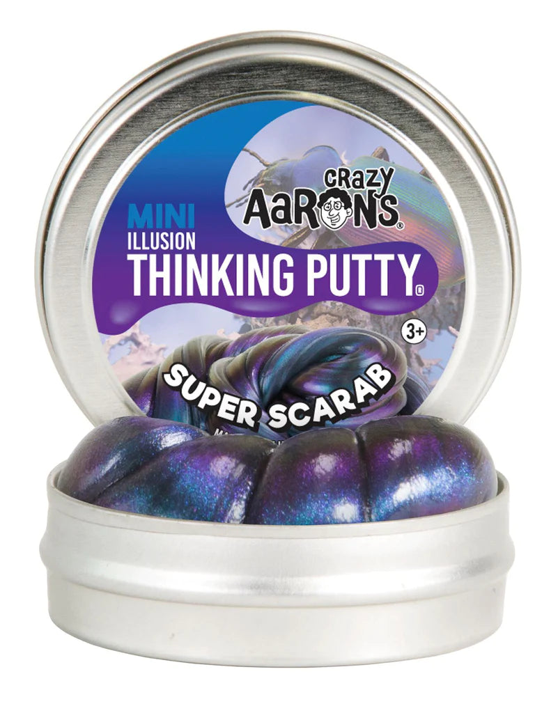 Super Scarab 4" Thinking Putty - Game On