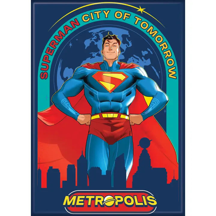 Superman 2025 City of Tomorrow Magnet - Game On