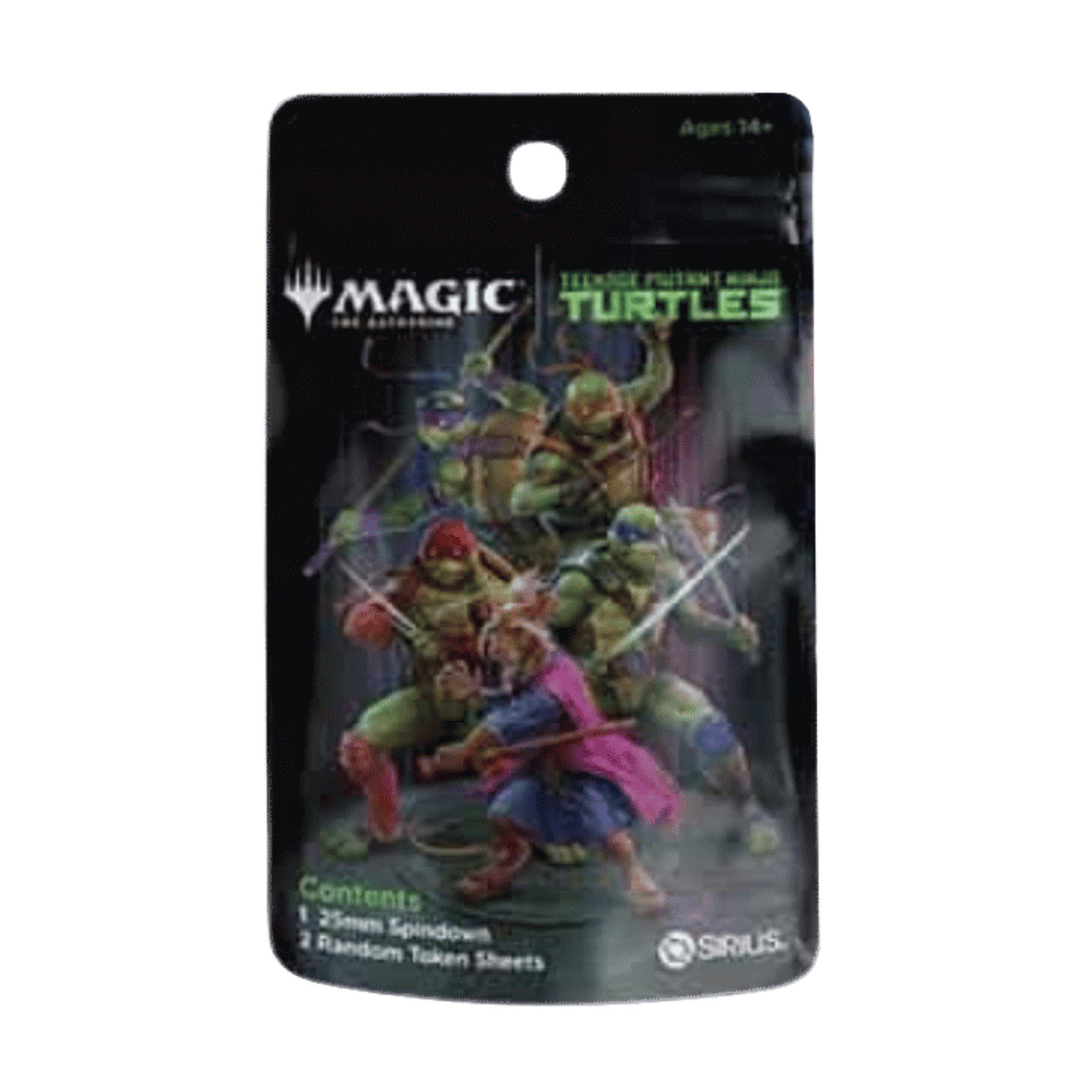 TMNT Treasure Pack Spindown Dice Pack - Game On