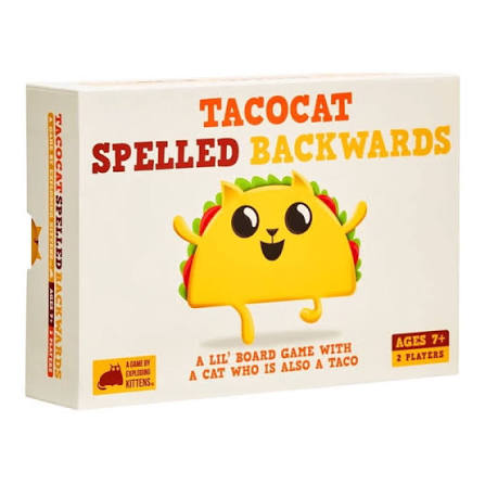 Tacocat Spelled Backwards - Party Games - Game On