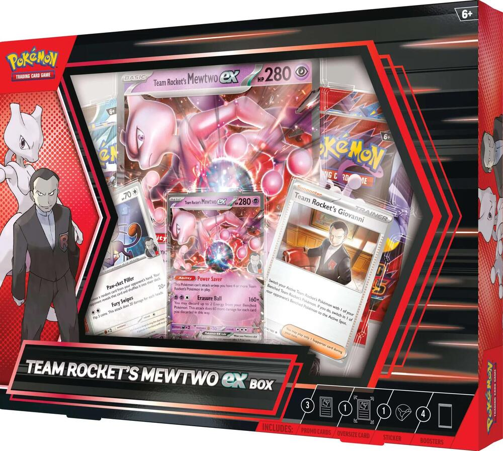 Team Rocket's Mewtwo ex Box - Game On
