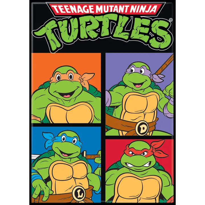 Teenage Mutant Ninja Turtles Logo Team Magnet - Game On