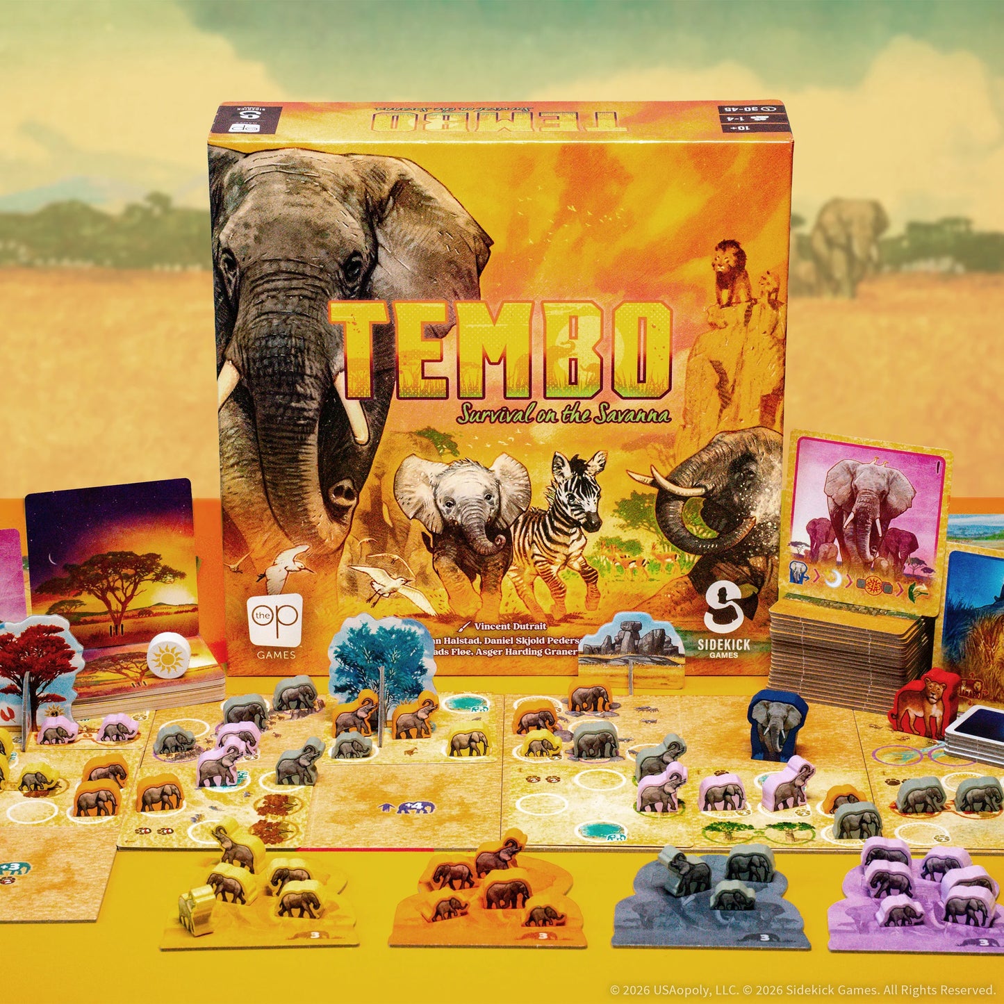 Tembo Survival On The Savanna - Cooperative - Game On