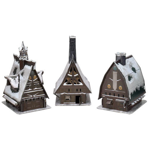 Ten Towns Papercraft Set - Game On