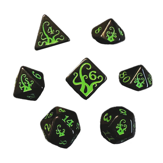 Tentacles - Ichor & Slime - RPG Dice Set - Game On