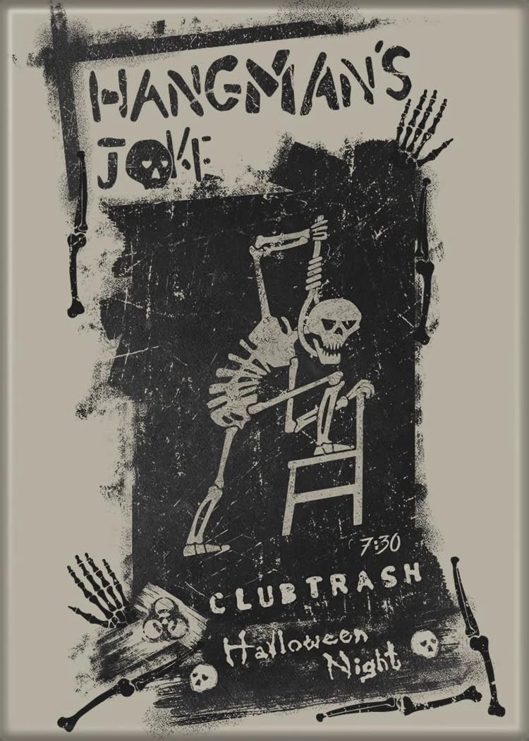 The Crow Hangman's Joke Flyer Magnet - Game On