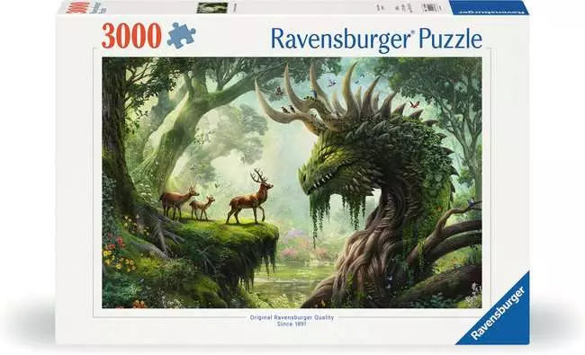 The Forest Dragon Awakes 3000 Pc Puzzle - Game On