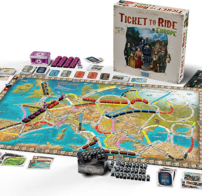 Ticket To Ride 15th - Family - Asmodee - Game On