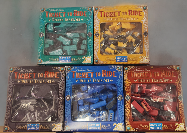 Ticket to Ride Train Upgrade Set - Game On