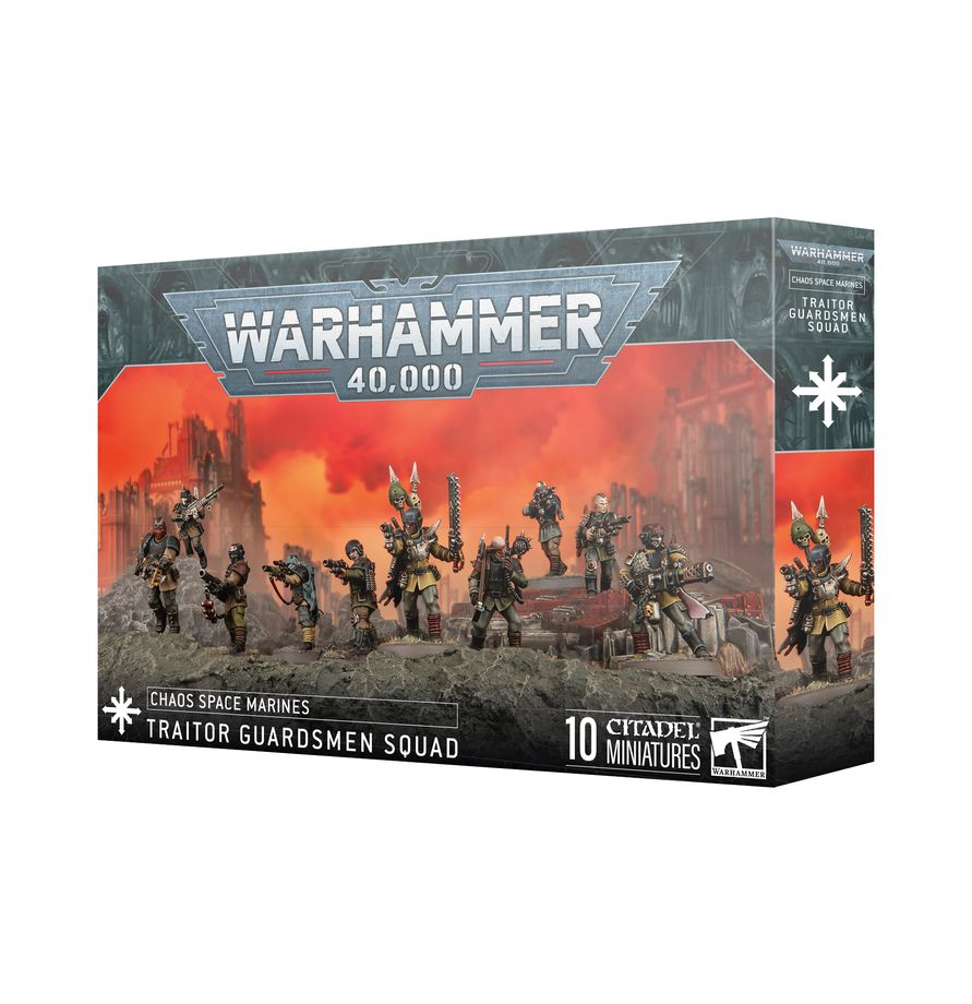 Traitor Guardsmen Squad - Chaos Space Marines - Game On