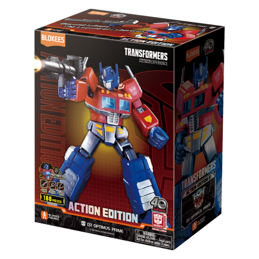 Transformers Action Edition 01 G1 Optimus Prime - Game On