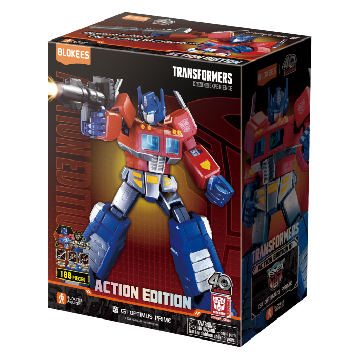 Transformers Action Edition 01 G1 Optimus Prime - Game On