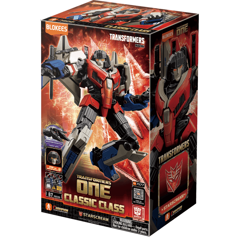 Transformers Classic Class 16 Starscream - Game On