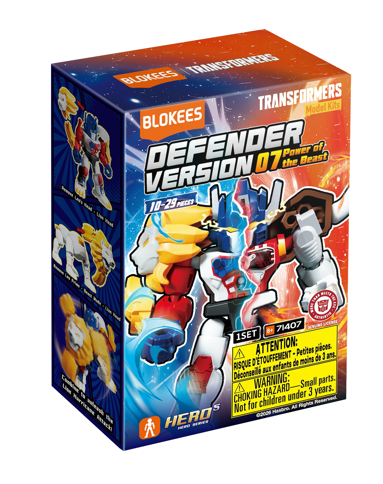 Transformers Defender 07 Single - Game On