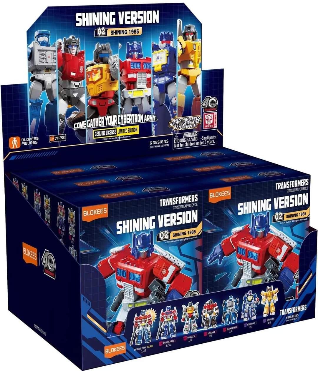 Transformers Shining 02 Shining 1985 Display - Game On