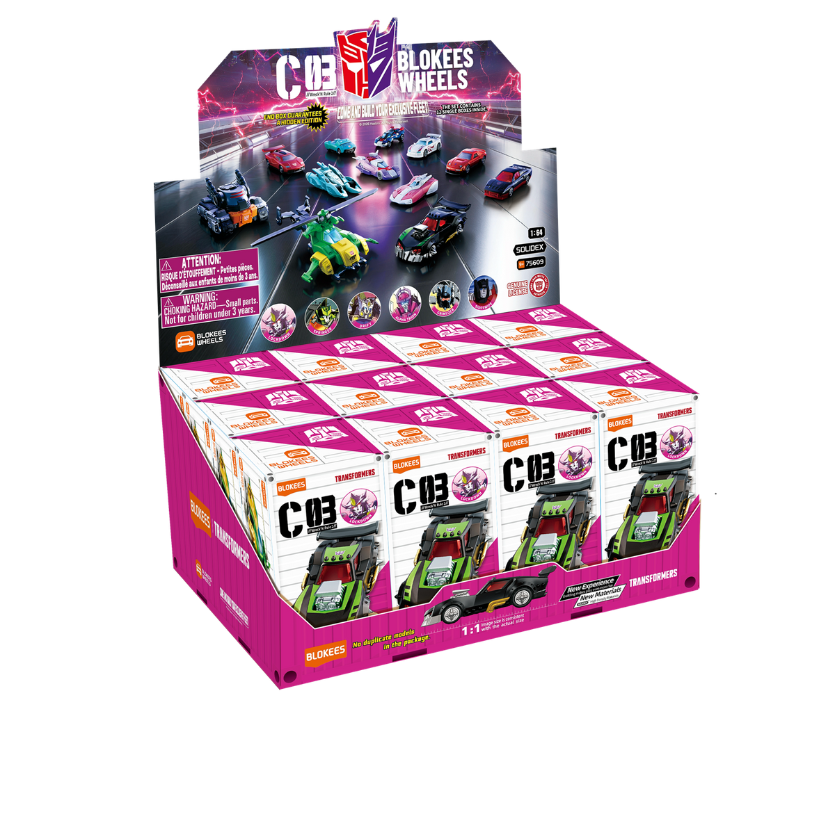Transformers Wheels 03 Display - Game On