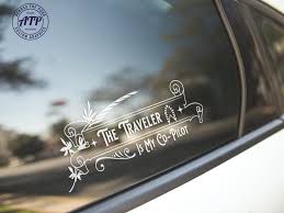 Traveler is my Co-Pilot Decal - Game On