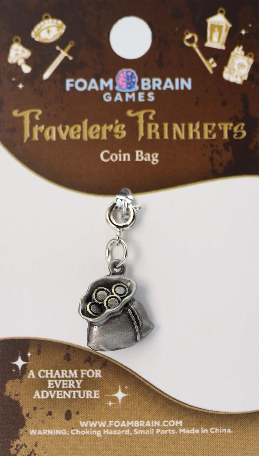 Traveler's Trinkets - Coin Bag Charm - Game On