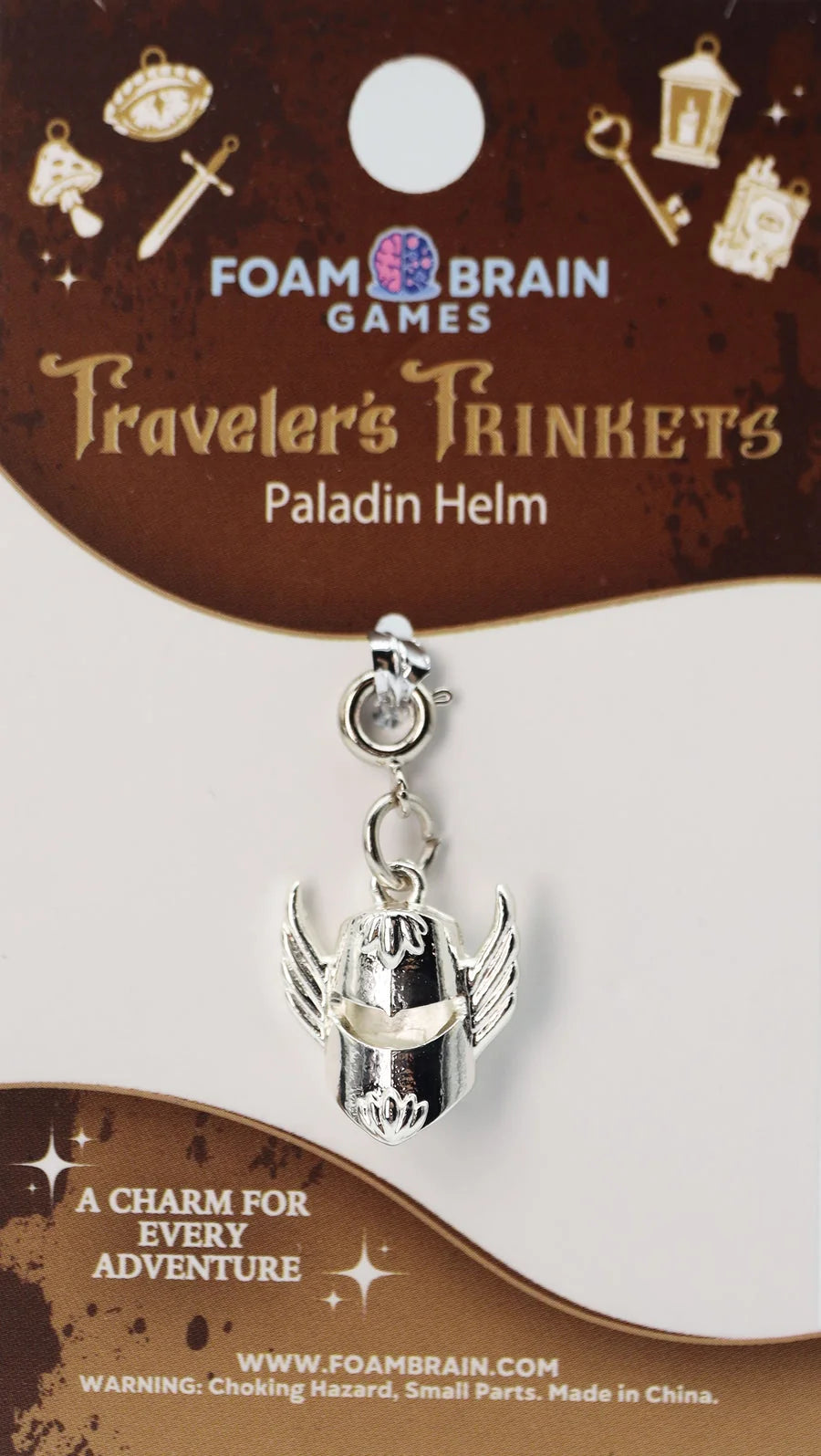Traveler's Trinkets - Paladin Helm Charm - Game On