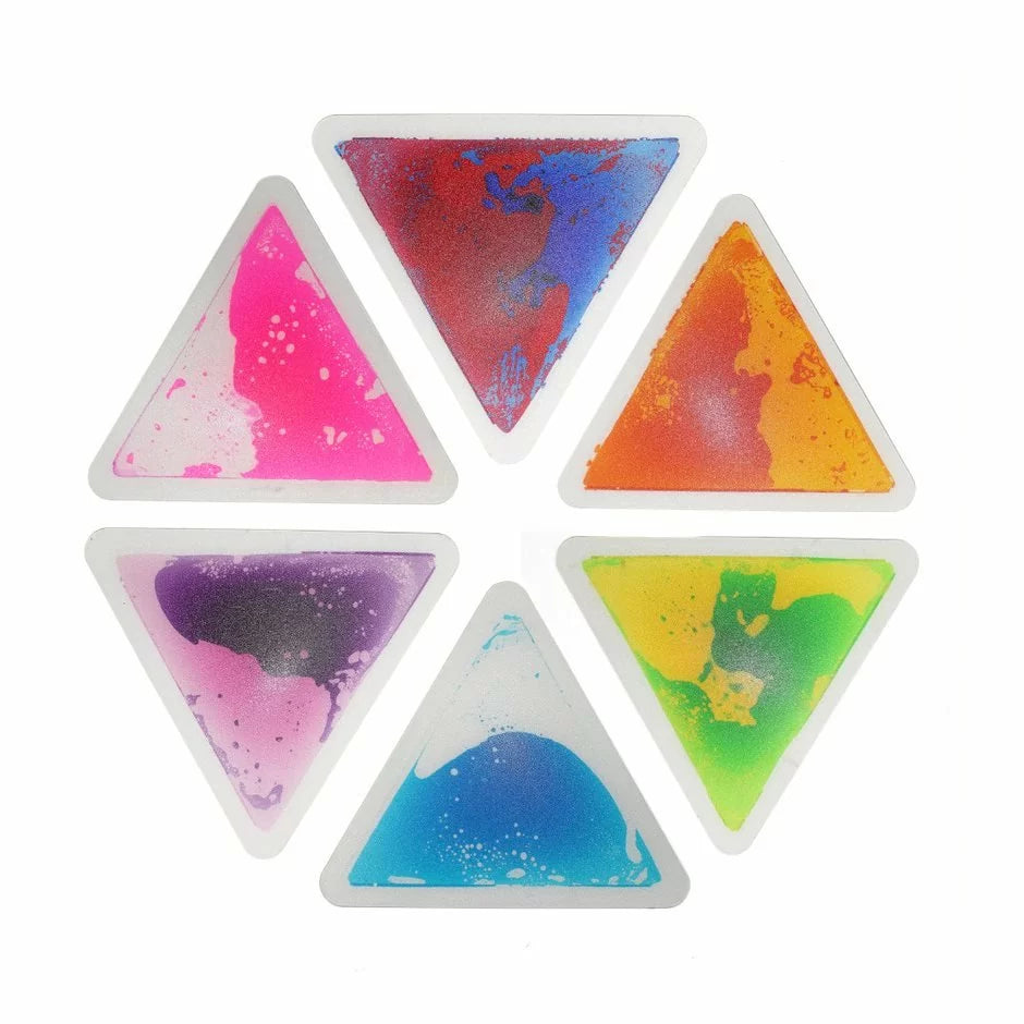 Triangle Liquid Floor Tile - Game On