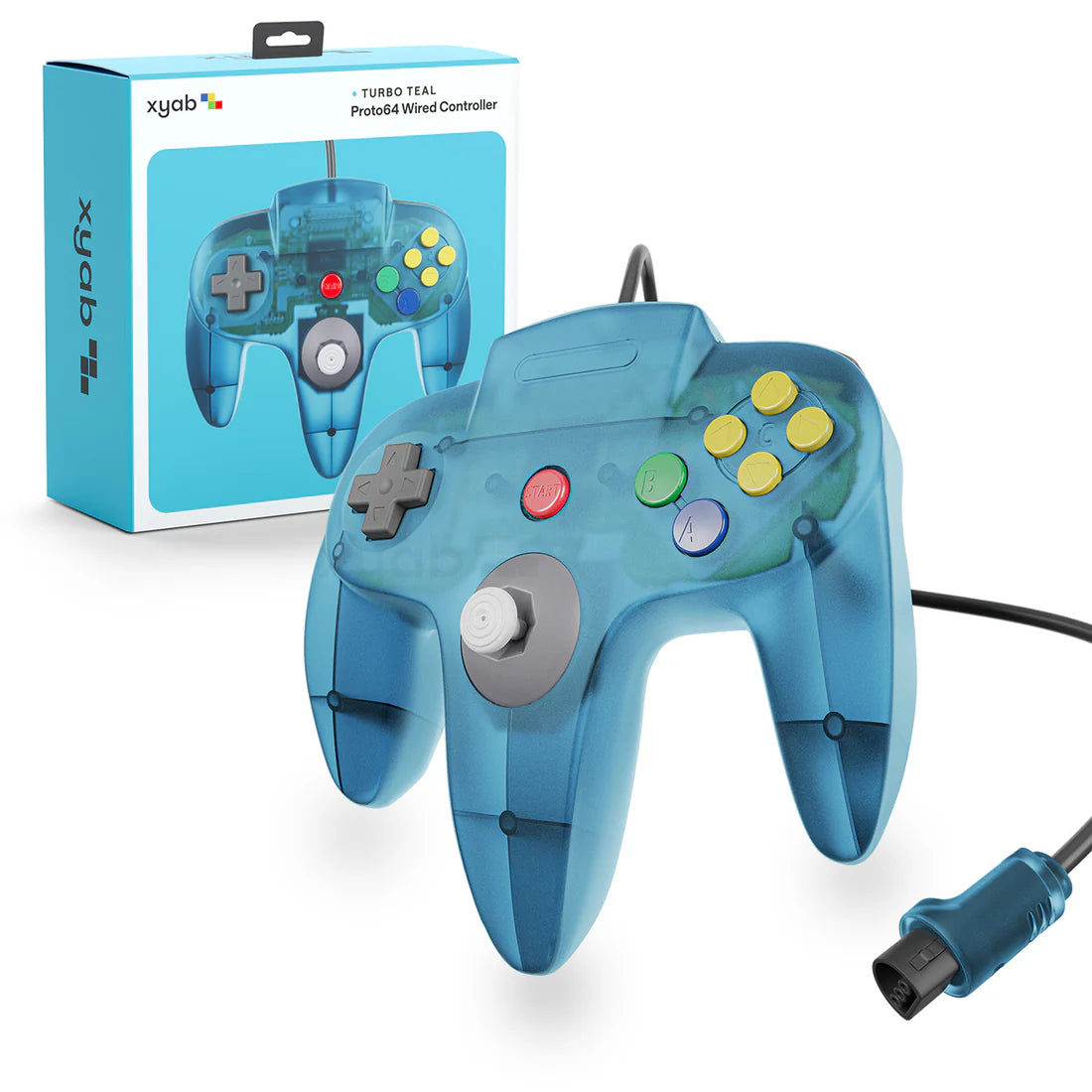 Turbo Teal Nintendo 64 Controller - Game On