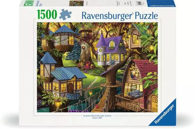 Twilight in the Treetops 1500 pc Puzzle - Game On