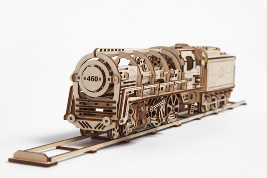 UGears Locomotive with Tender - Game On