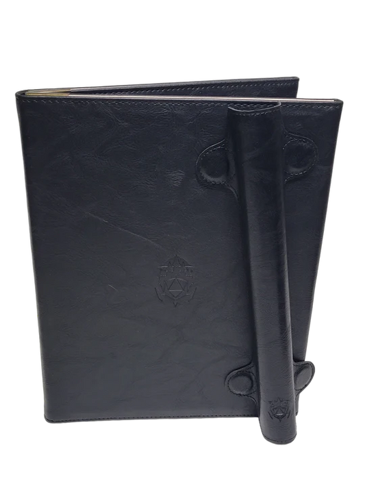 Ultimate Game Master Screen - Portrait/Black - Game On