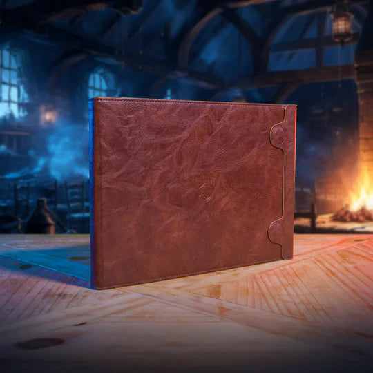 Ultimate Game Master Screen - Landscape/Brown - Game On