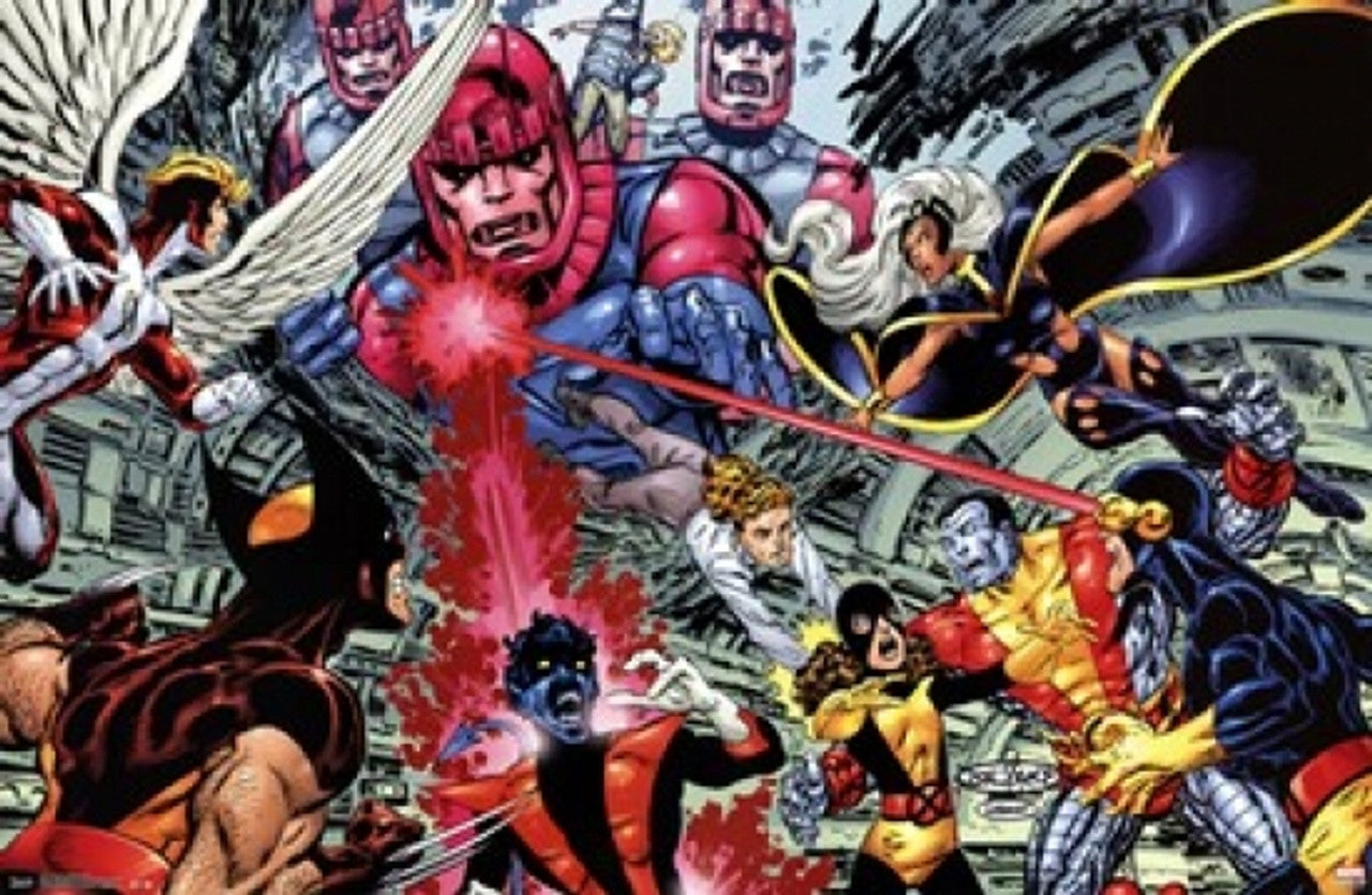 Uncanny X-Men Poster - Game On