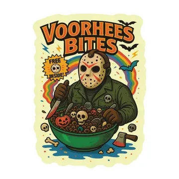 Voorhees Bites Sticker - Game On