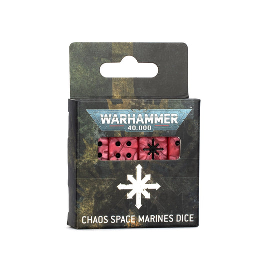 WH40K Chaos SM Dice - Chaos Space Marines - Game On