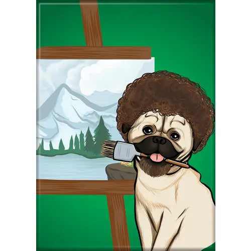 WTIA Dog Ross Magnet - Game On