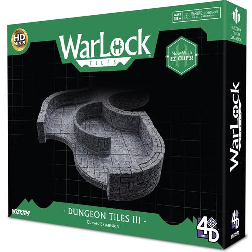 Warlock Tiles III Dungeon Curve - Terrain - Game On