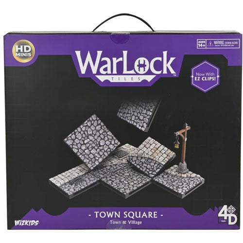 Warlock Tiles: Town Village Sqr - Terrain - Game On