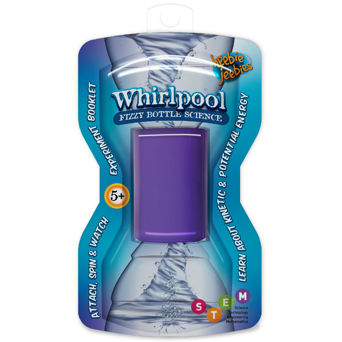 Whirlpool Fizzy Bottle Science - Game On