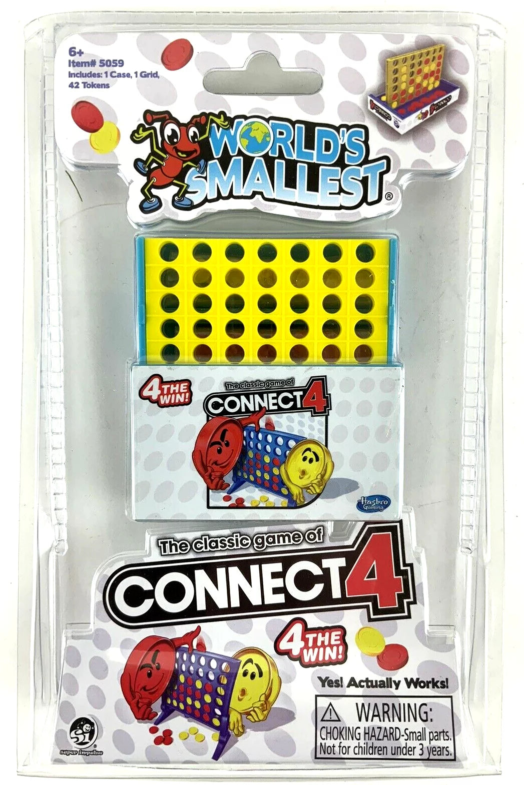 World's Smallest - Connect 4 - Game On