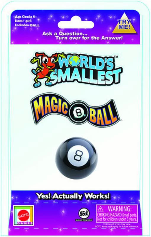 World's Smallest - Magic 8 Ball - Game On
