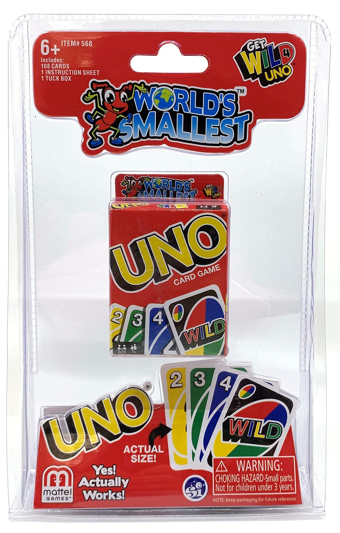 World's Smallest - Uno - Game On