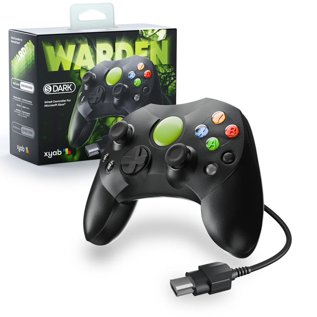 Xbox Wired Black Controller - Game On