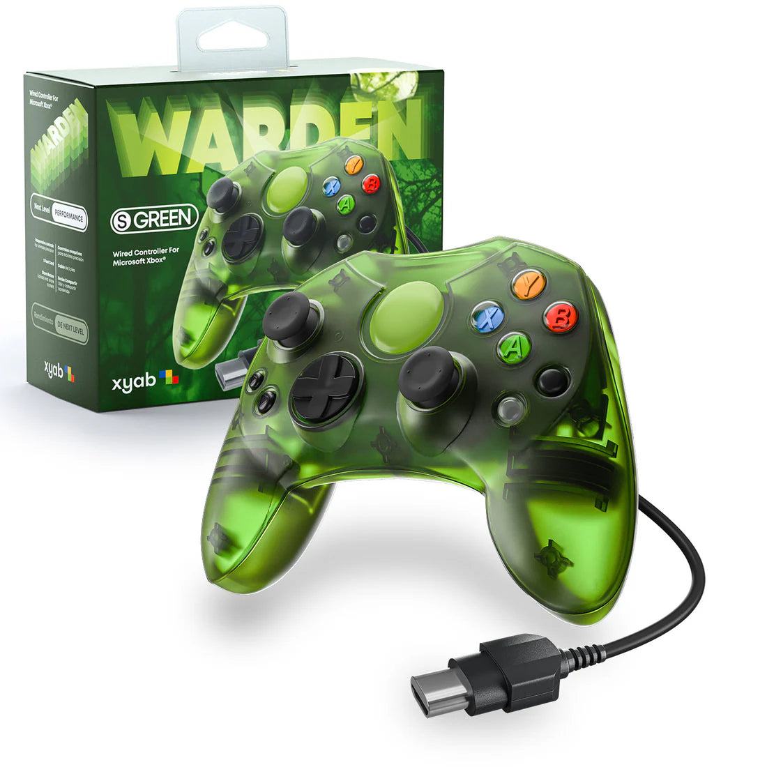 Xbox Wired Controller - Green - Game On