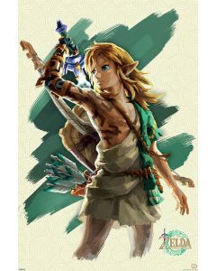 Zelda - Tears of Kingdom - Link- Poster - Game On