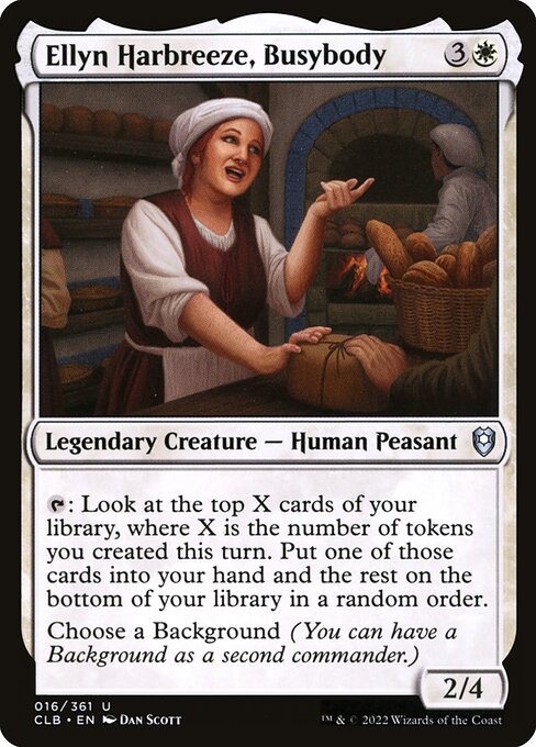 Ellyn Harbreeze, Busybody (16) (Foil) - Commander Legends: Battle for Baldur's Gate - Game On