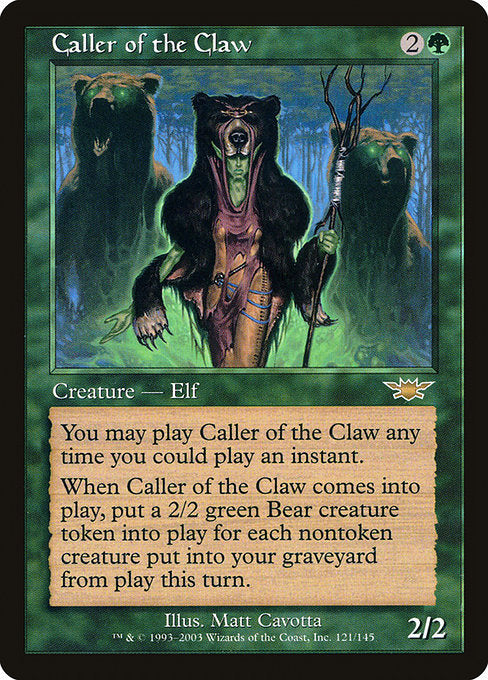 Caller of the Claw (121) - Legions - Game On