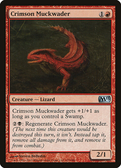 Crimson Muckwader (127) (Foil) - Magic 2013 - Game On
