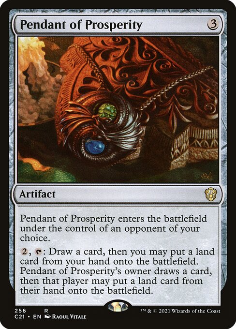 Pendant of Prosperity (256) - Commander 2021 - Game On