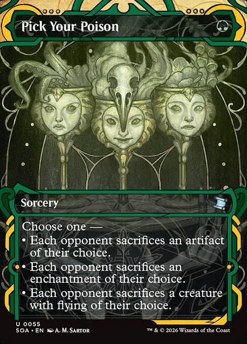 Pick Your Poison (55) - BORDERLESS - Secrets of Strixhaven Mystical Archive - Game On