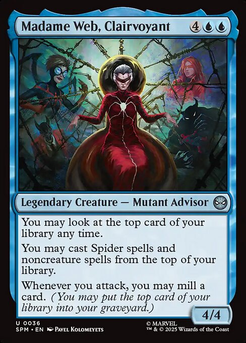 Madame Web, Clairvoyant (36) (Foil) - Marvel's Spider-Man - Game On
